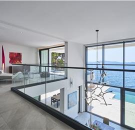 6 bedroom villa with infinity pool and sea views, Korcula Island, sleeps 12